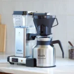32 oz Polished Silver Thermal Drip Coffee Machine