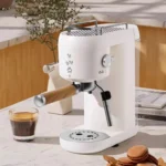 20 Bar Stainless Steel Espresso Machine with Milk Frother and Cup Warmer