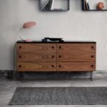 Modern Wood Crafted 6-Drawer Dresser