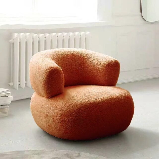 Buy Luxury Velvet U-Shaped Single Sofa Chair for Modern Living Spaces Online | Jogoka