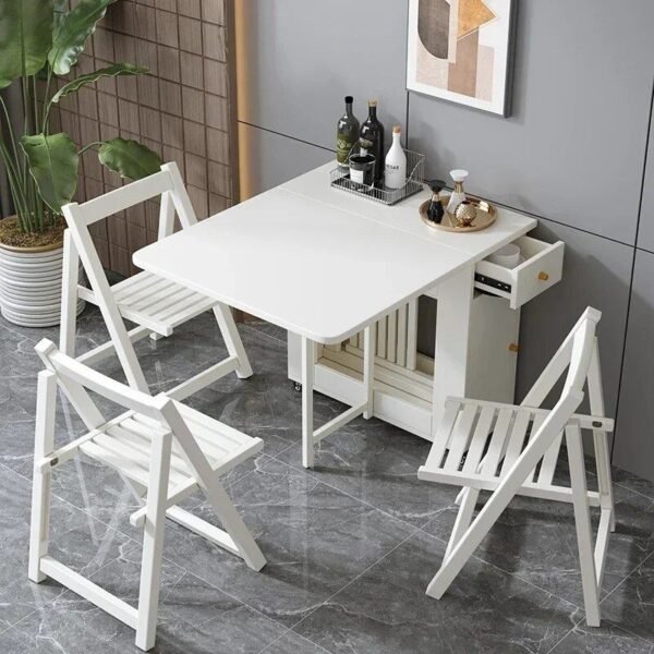 Buy Luxury Nordic Foldable Dining Table Online | Jogoka