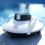 Efficient Cordless Robot Pool Cleaner with Smart Navigation and 5000mAh Battery