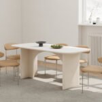 Nordic Marble Dining Table Luxury Versatile