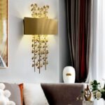 Creative Retro Luxury Style Copper Iron Leaf Sconces - Elegant Lighting for Any Space