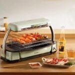 Effortless Indoor Electric Grill - Non-Stick, Smokeless BBQ Stove with Temperature Control