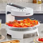 Smokeless Electric Grill Griddle Combo - Indoor Barbecue with Adjustable Temperature
