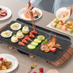 High-Capacity Indoor/Outdoor Electric BBQ Grill - Versatile & Portable