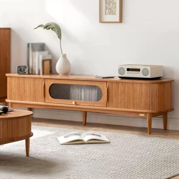 Buy Modern Nordic Wooden TV Stand Online | Jogoka