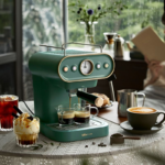 Compact High-Pressure Espresso Coffee Machine