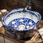 Elegant Oval Ceramic Bathroom Sink