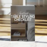 Bedside Table Styling Checklist | Digital Download Guide, Bedroom Decor eBook, Nightstand Styling Ideas, Minimalist Home Organization Printable