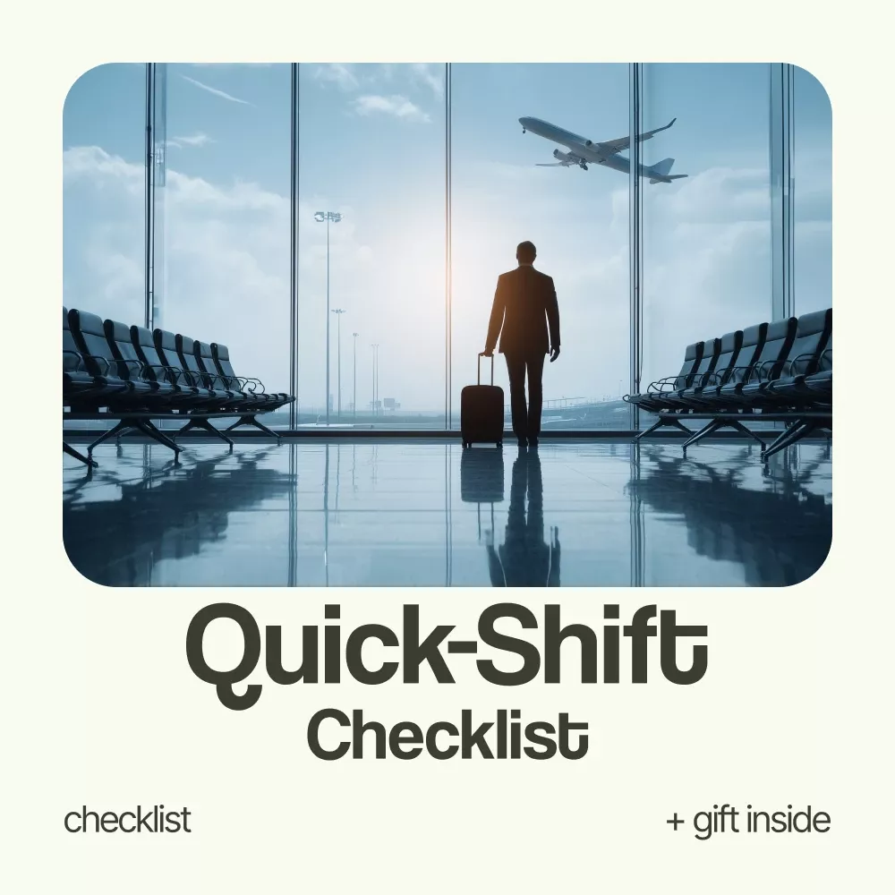 Beat Jet Lag Time Zone Checklist
