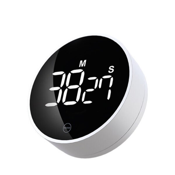 White rotating magnetic focus timer