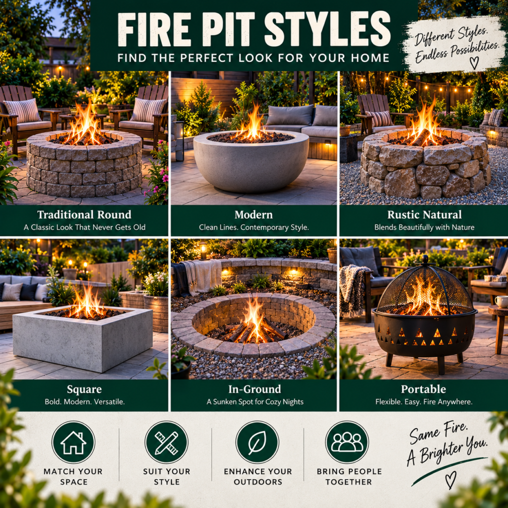 Backyard fire pit guide contents with planning instructions tools materials safety and maintenance