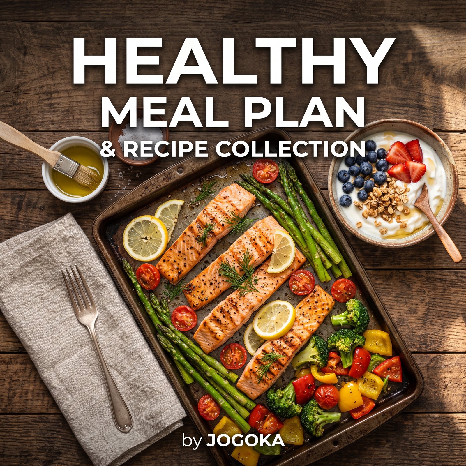 Healthy Meal Plan & Recipe Collection: One-Week Balanced Nutrition eBook