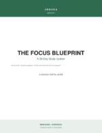 Buy The Focus Blueprint: A 30-Day Study System Online | Jogoka