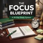 The Focus Blueprint: A 30-Day Study System