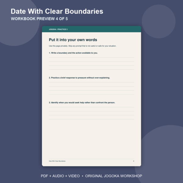 date-with-clear-boundaries-gallery-4 | Jogoka