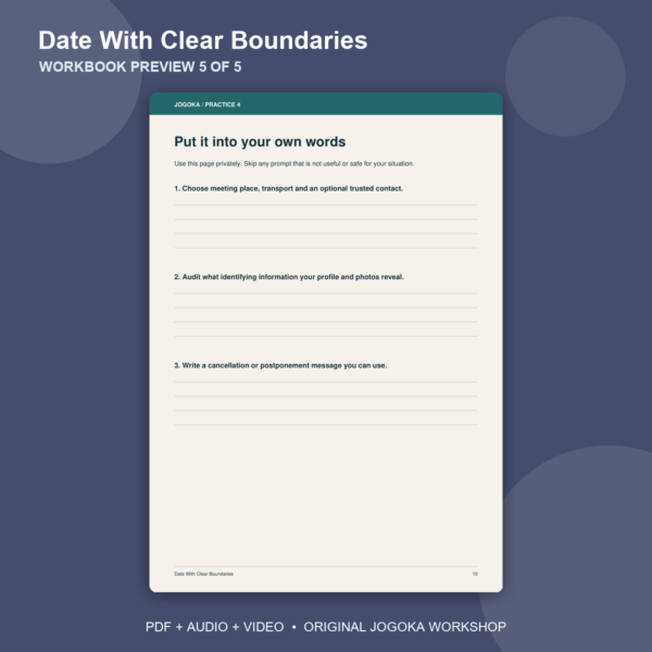 date-with-clear-boundaries-gallery-5 | Jogoka
