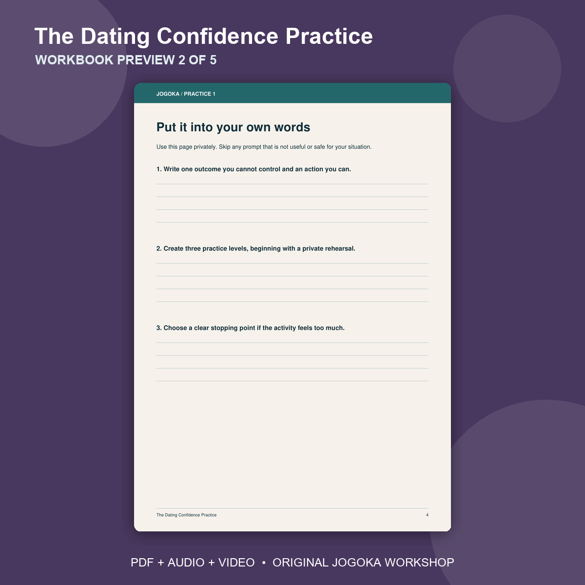 dating-confidence-practice-gallery-2 | Jogoka