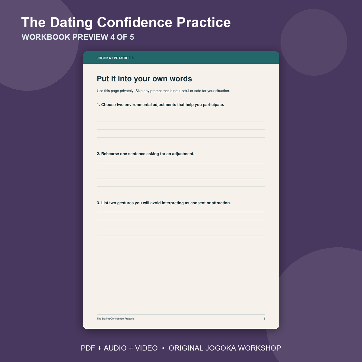 dating-confidence-practice-gallery-4 | Jogoka