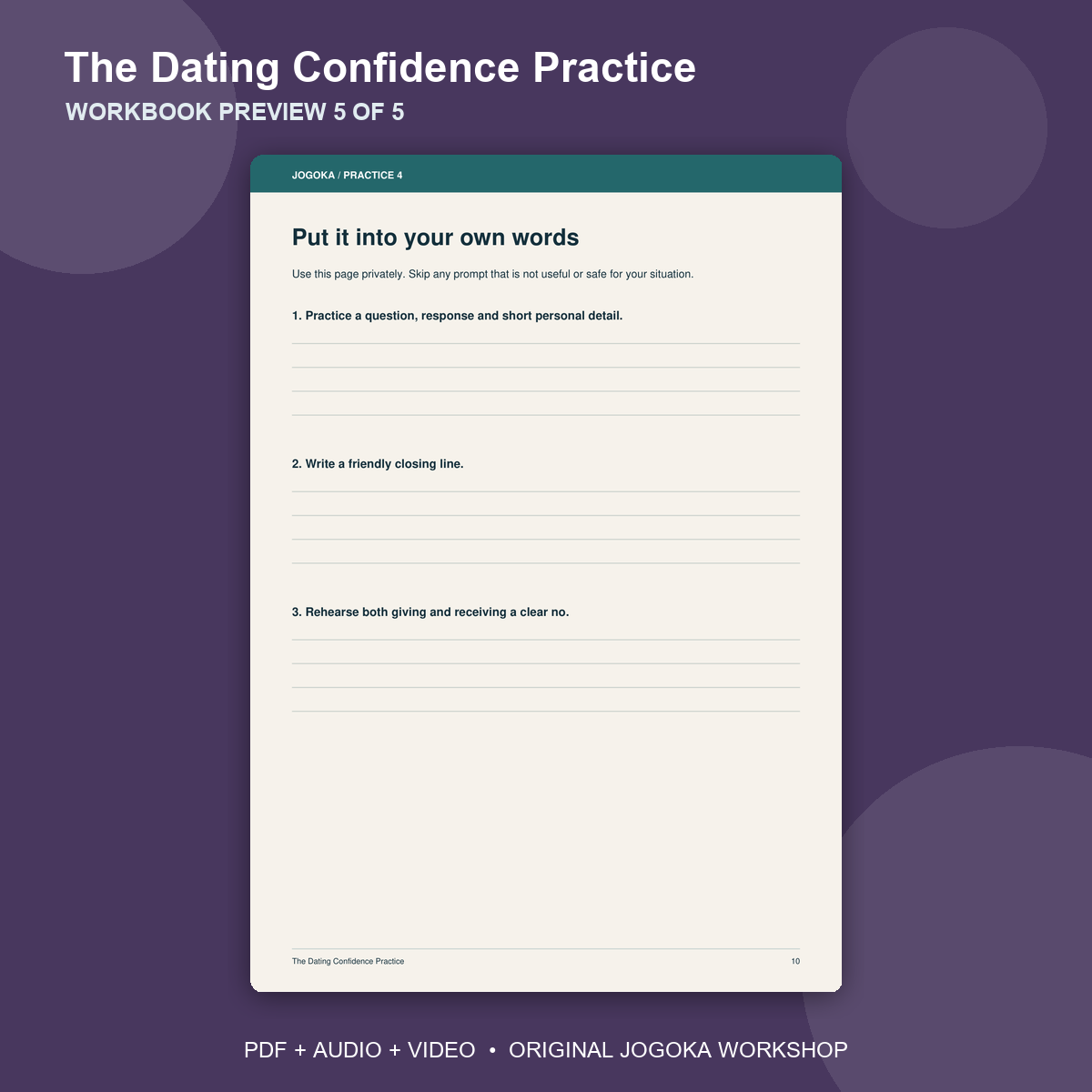 dating-confidence-practice-gallery-5 | Jogoka