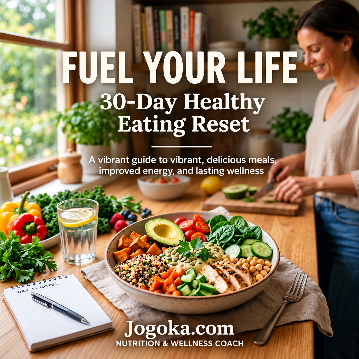 Fuel Your Life™ — 30-Day Healthy Eating Reset Fuel Your Life™ 30-Day Healthy Eating Reset program cover.