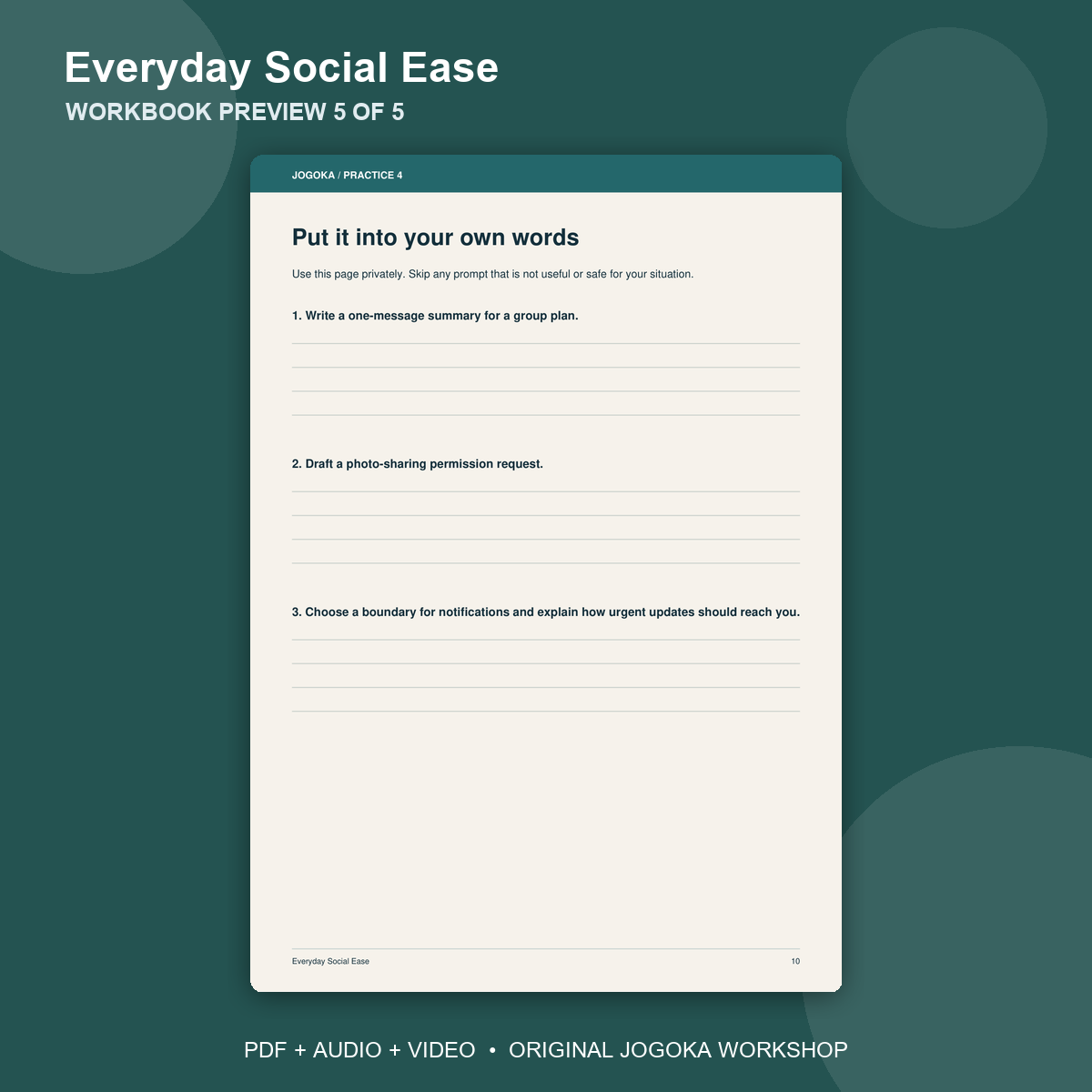 everyday-social-ease-gallery-5 | Jogoka
