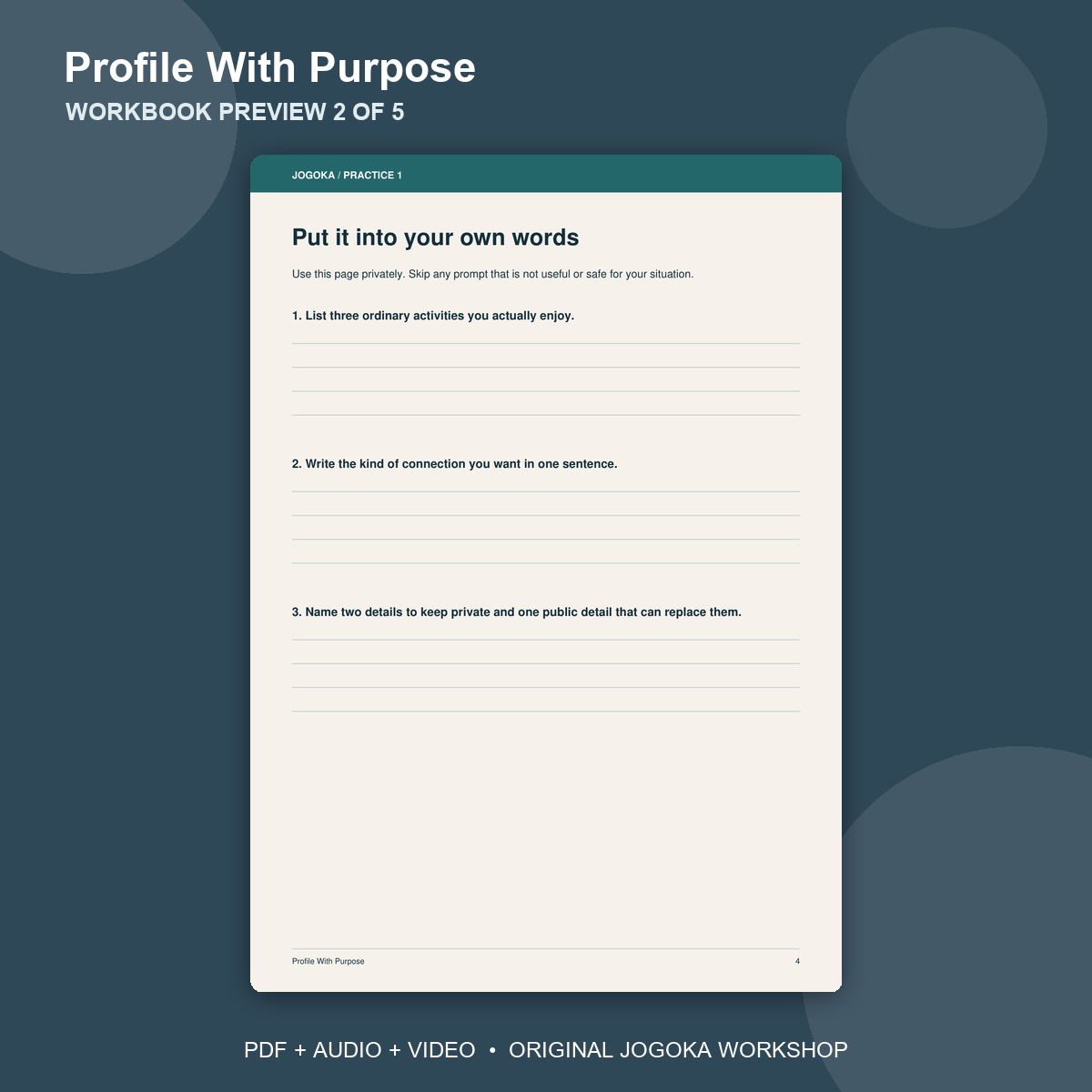 profile-with-purpose-gallery-2 | Jogoka