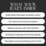 Buy Move First, Think Forward | Printable Self-Improvement Guide | Digital Download on Ways to Develop a Proactive Mindset Online | Jogoka