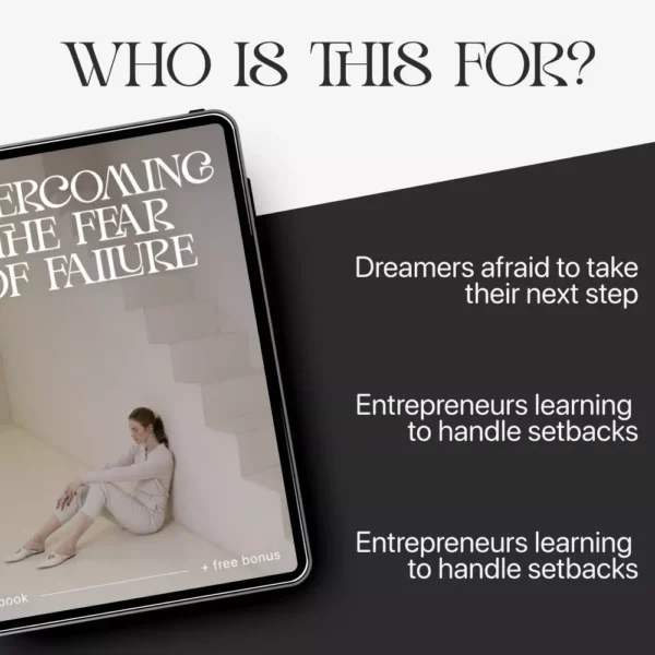 Buy Overcoming the Fear of Failure | Digital eBook for Mindset Growth | Learn How to Overcome Fear of Failure and Build Confidence Online | Jogoka