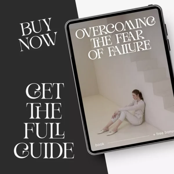 Buy Overcoming the Fear of Failure | Digital eBook for Mindset Growth | Learn How to Overcome Fear of Failure and Build Confidence Online | Jogoka