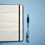 Notepad and pen representing career planning