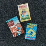 Children's books category with colorful books for young readers