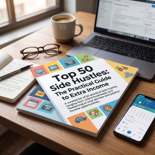 Top 50 Side Hustles The Practical Guide to Extra Income (2) | Jogoka