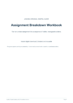 assignment-breakdown-workbook-1 | Jogoka