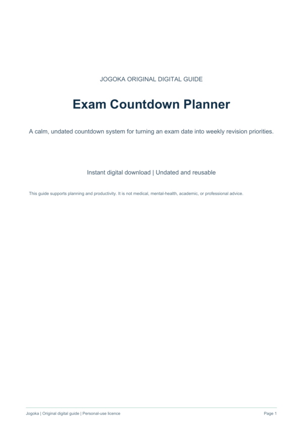 exam-countdown-planner-1 | Jogoka