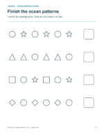 Buy Ocean Shapes & Paths: Printable Activities for Ages 4–6 (PDF) Online | Jogoka