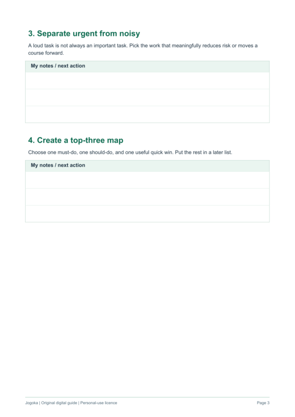 priority-map-study-decision-workbook-3 | Jogoka