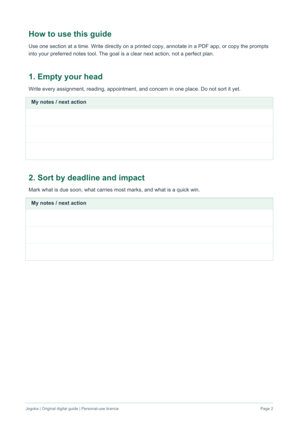 weekly-study-reset-planner-2 | Jogoka