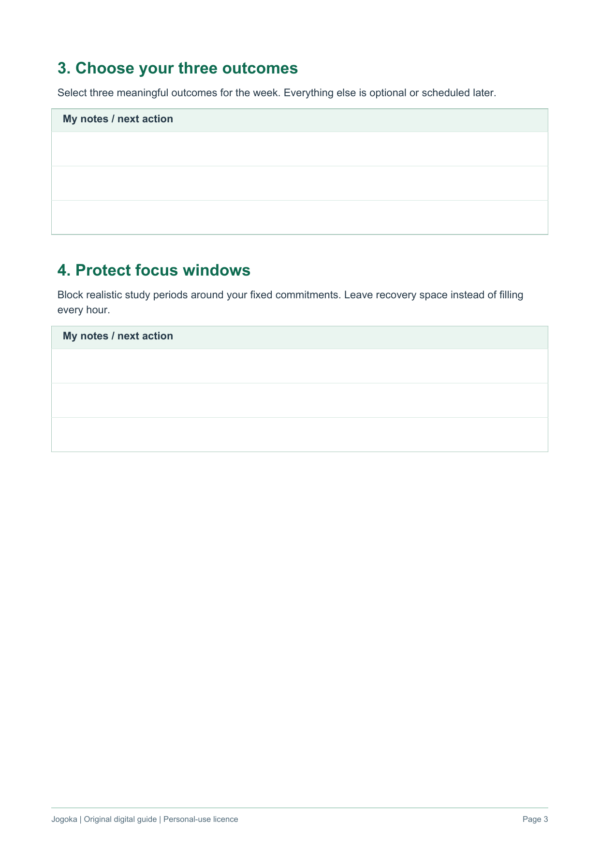 weekly-study-reset-planner-3 | Jogoka