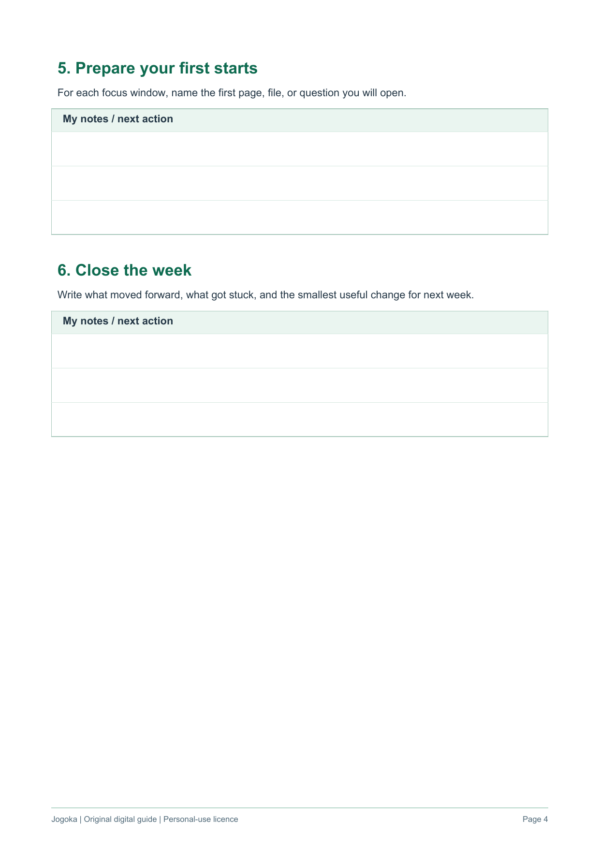 weekly-study-reset-planner-4 | Jogoka